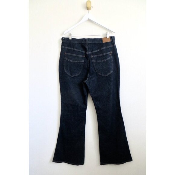 NEW! Madewell The Perfect Vintage Flare Jean Wrenford Wash Blue SZ 33 - Picture 8 of 13